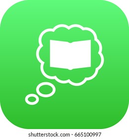 Isolated Knowledge Icon Symbol On Clean Background. Vector Science  Element In Trendy Style.