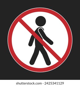 Isolated label design do not enter sign no trespassing authorized personnel only, staff only