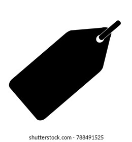Isolated label icon on a white background, Vector illustration
