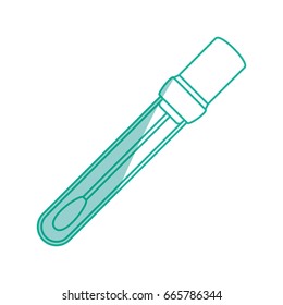 isolated laboratory test bottle
