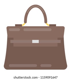 
An isolated ladies bag design
