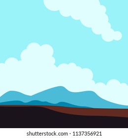 Isolated landscape image