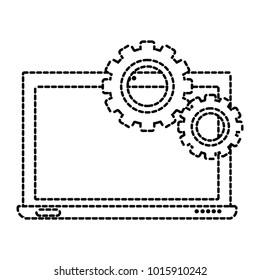 Isolated laptop design