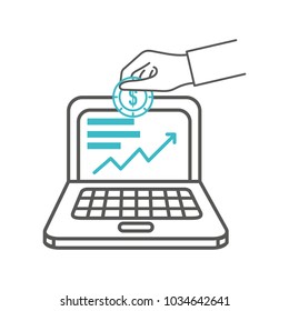 Isolated laptop design