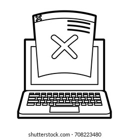 Isolated laptop design