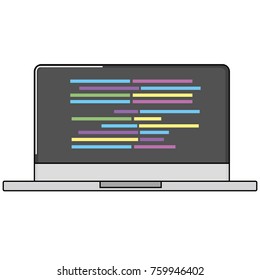Isolated laptop design