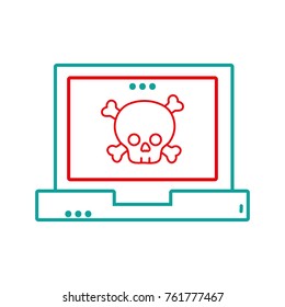 Isolated laptop design