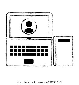 Isolated laptop design