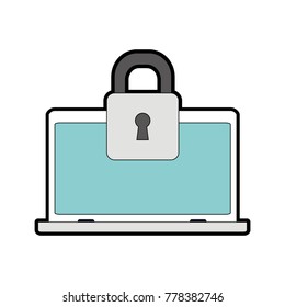 Isolated laptop design