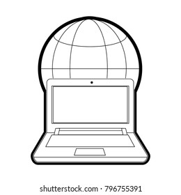 Isolated laptop design