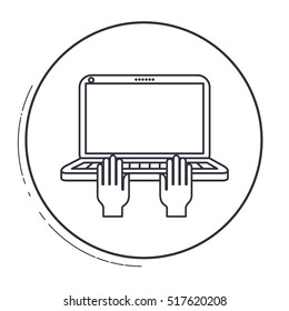 Isolated laptop device design