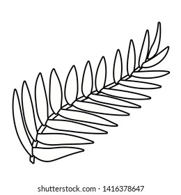 Isolated leaf design vector illustration