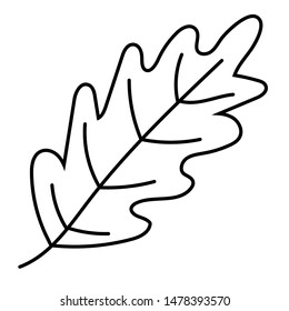 Isolated leaf design vector illustration
