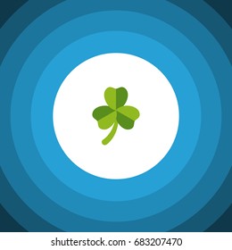 Isolated Leafage Flat Icon. Leaf Vector Element Can Be Used For Leaf, Foliage, Leafage Design Concept.