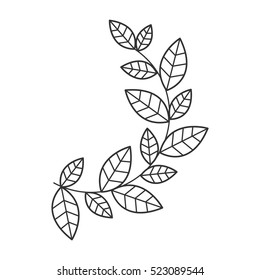 Isolated leaves design