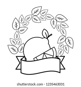 Isolated lemon fruit design