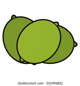 Isolated lemon fruit design