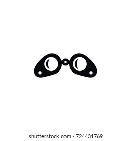 Isolated Lens Icon. Optical Vector Element Can Be Used For Optical, Zoom, Binoculars Design Concept.