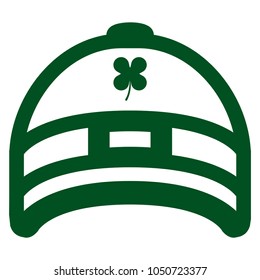Isolated leprechaun hat icon. Patrick day