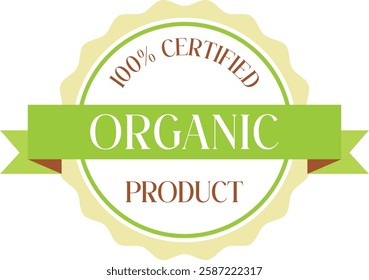 Isolated light organic Label template