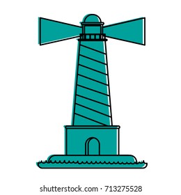 Isolated lighthouse design