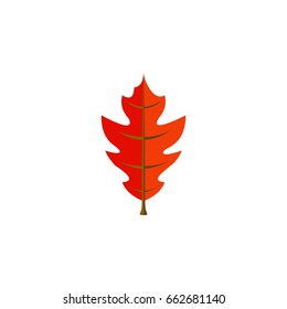 Isolated Linden Flat Icon. Frond Vector Element Can Be Used For Linden, Frond, Leaf Design Concept.