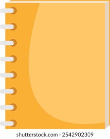 Isolated Line Journal Notebook On Transparent Background