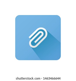 isolated link icon vector. modern 3d icon button. 