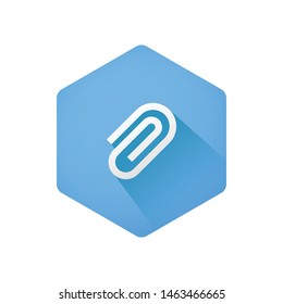 isolated link icon vector. modern 3d icon button. 