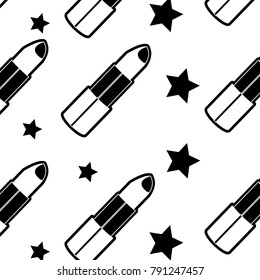 Isolated lipstick background