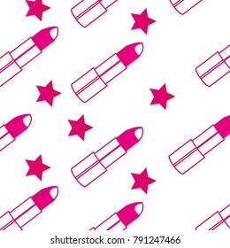 Isolated lipstick background