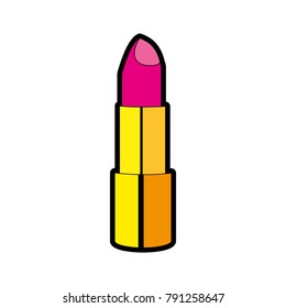 Isolated lipstick design