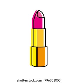 Isolated lipstick design