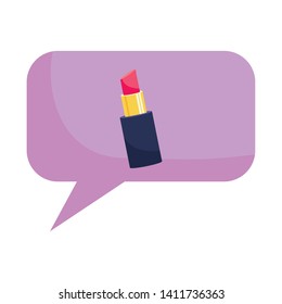Isolated lipstick design vector illustration