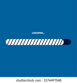 Isolated loading bars. Progress bar - Vector illustration desing