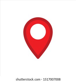 isolated location icon on a white background from a geography collection. trendy location icons and modern location symbols for logos, web, applications.