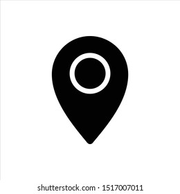isolated location icon on a white background from a geography collection. trendy location icons and modern location symbols for logos, web, applications.