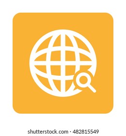 Isolated location icon on a white background, Vector illustration
