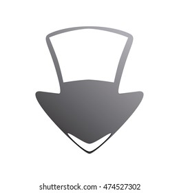 Isolated location pin, Vector illustration