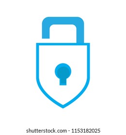 Isolated lockpad icon