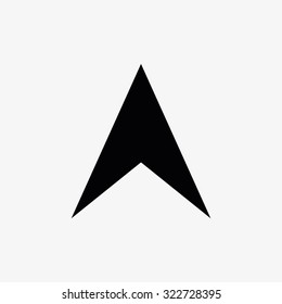 Isolated logistic & delivery icon on a white background