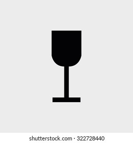 Isolated logistic & delivery icon on a white background