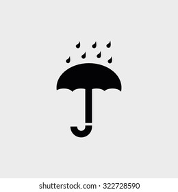 Isolated logistic & delivery icon on a white background