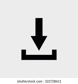 Isolated logistic & delivery icon on a white background