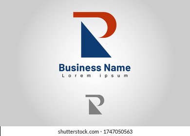Isolated Logo Template Initial Company, used for brand mark, marketing, print, and website