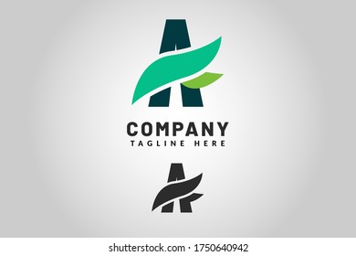Isolated Logo Template Initial Company, used for brand mark, marketing, print, and website