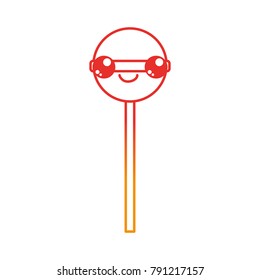 Isolated lolly pop design
