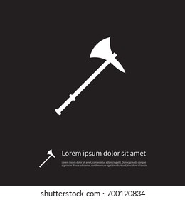 Isolated Lumberjack Icon. Blade Vector Element Can Be Used For Blade, Lumberjack, Ax Design Concept.