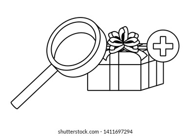 Isolated lupe design vector illustration