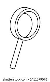 Isolated lupe design vector illustration